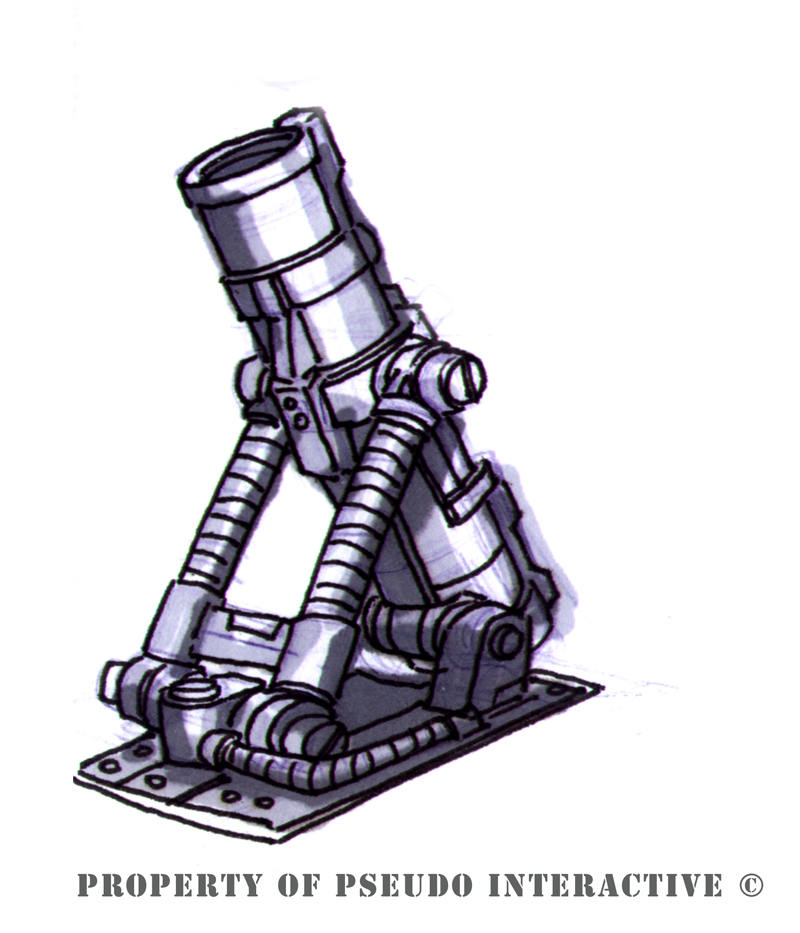Vehicle mounted Mortar Launcher